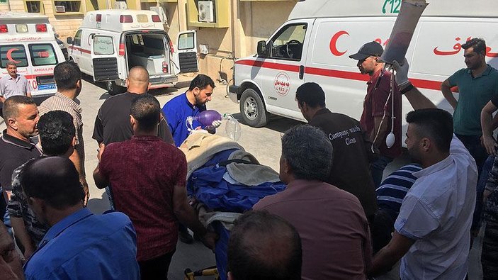 Irak'ta hacı adaylarını taşıyan otobüs kaza yaptı
