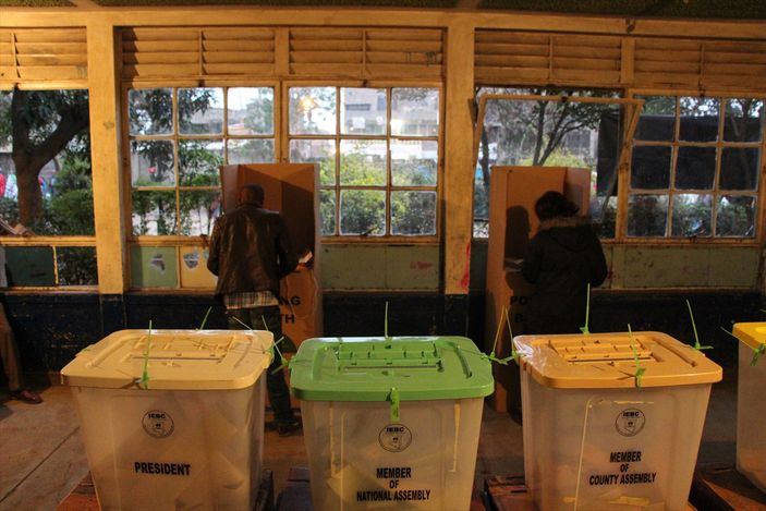 Kenya halkı sandık başında