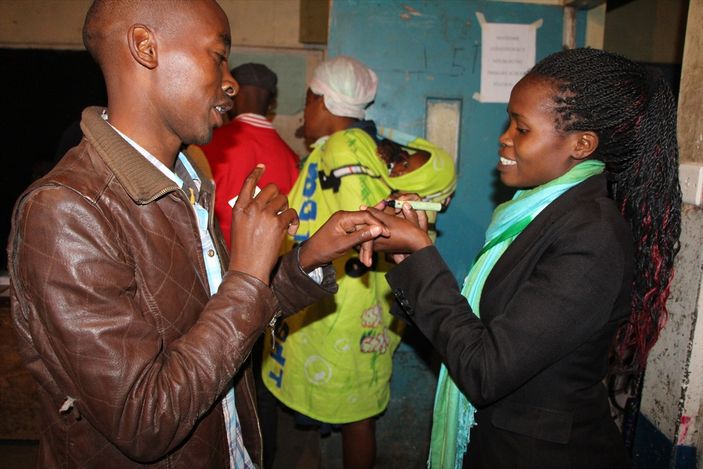 Kenya halkı sandık başında