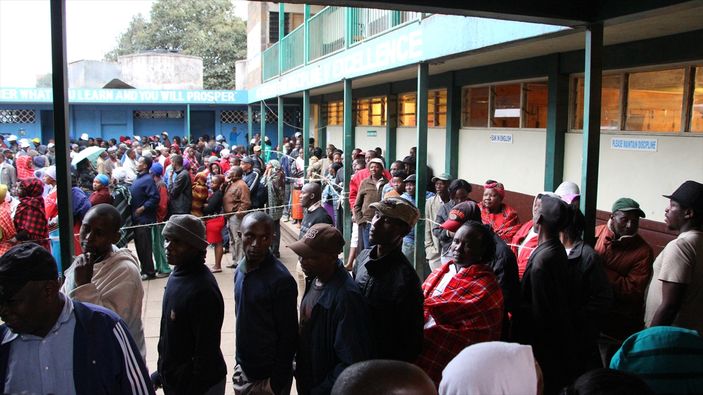 Kenya halkı sandık başında