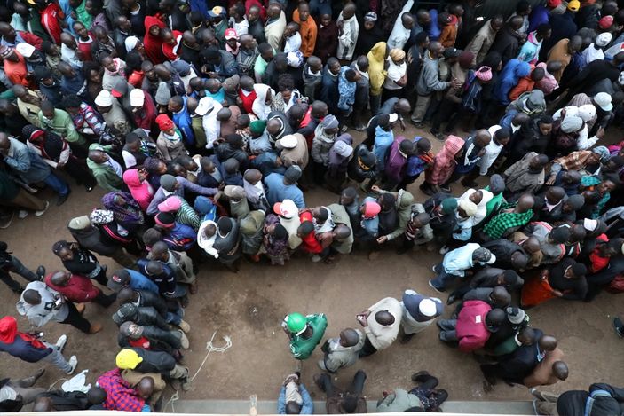 Kenya halkı sandık başında