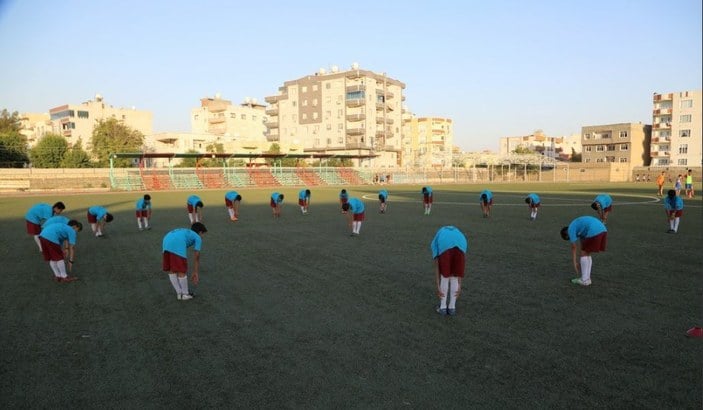 Cizre'de futbolun genç yetenekleri aranıyor