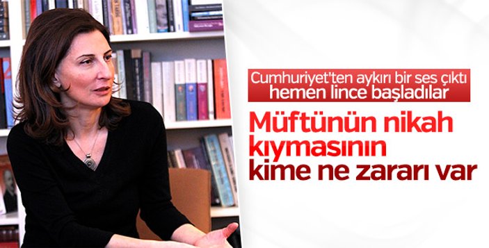 Cumhuriyet Nuray Mert'i kovdu