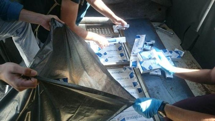 Hakkari'de 26 bin paket kaçak sigara bulundu