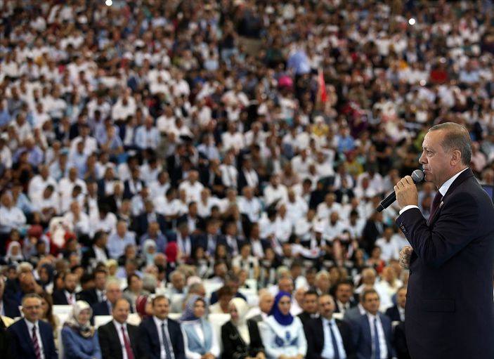 Erdoğan AK Parti 16. yıldönümünde konuştu