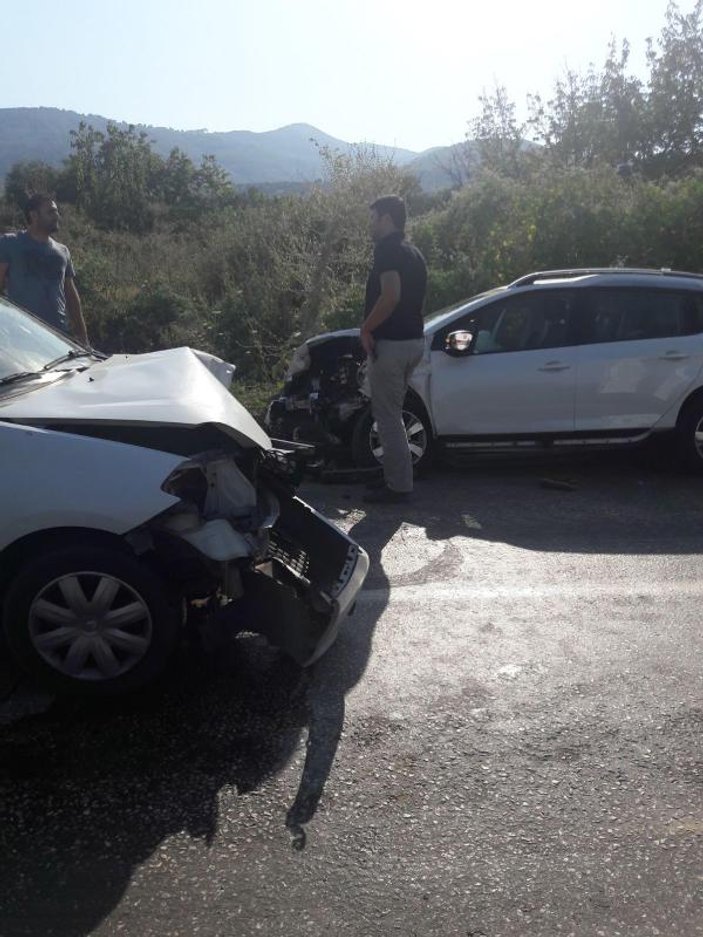 Aydın'da trafik kazası: 5 yaralı 