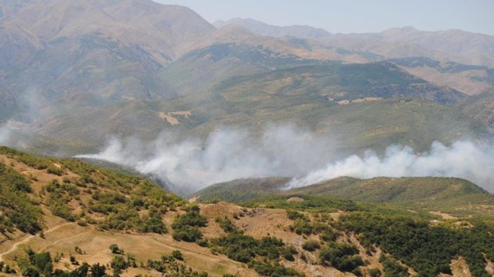 Tunceli Valiliği: Orman yangınları kontrol altına alındı
