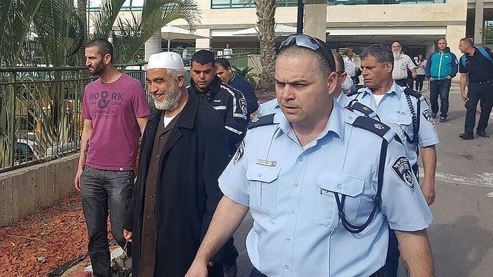 İsrail polisi Şeyh Salah'ı gözaltına aldı