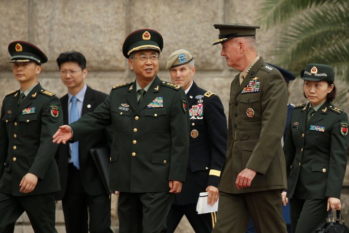 ABD Genel Kurmay Başkanı Dunford Çin'de