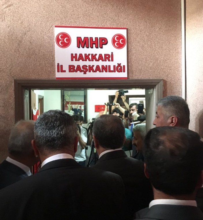 MHP Şemdinli'den sonra Hakkari'de de teşkilat kurdu