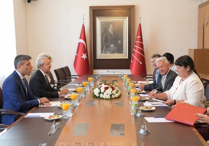 Kılıçdaroğlu, İngiliz Bakan Duncan'ı kabul etti