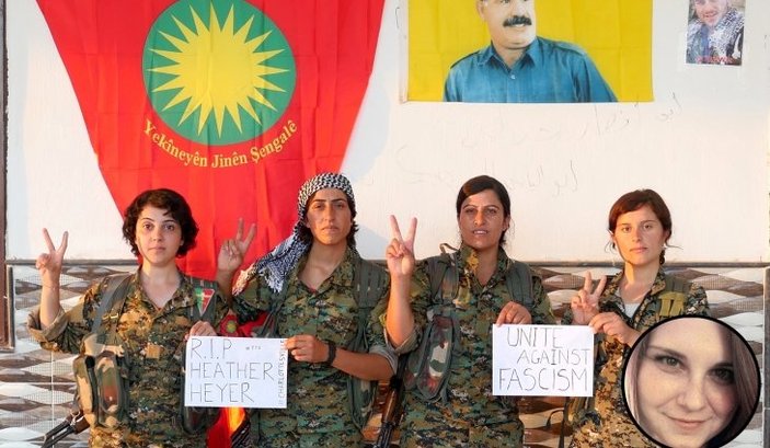 YPG'li teröristlerden Amerika'ya mesaj