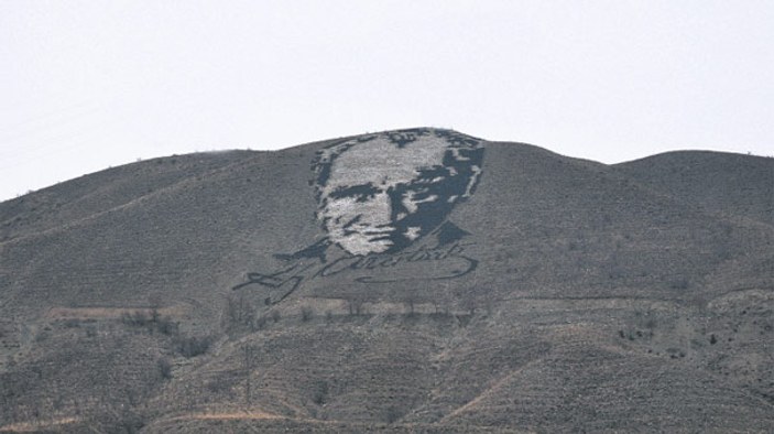 Uzaydan görülen Atatürk portresi yenilenecek