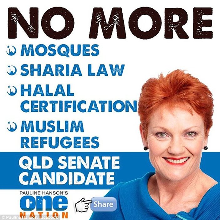 Avustralya Parlamentosu'nda İslamofobik tepki
