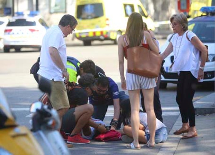 Barselona saldırısına dünyadan tepkiler