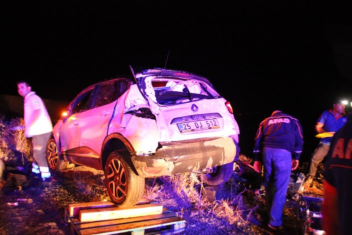 Sivas'ta zincirleme trafik kazası: 2 ölü 7 yaralı
