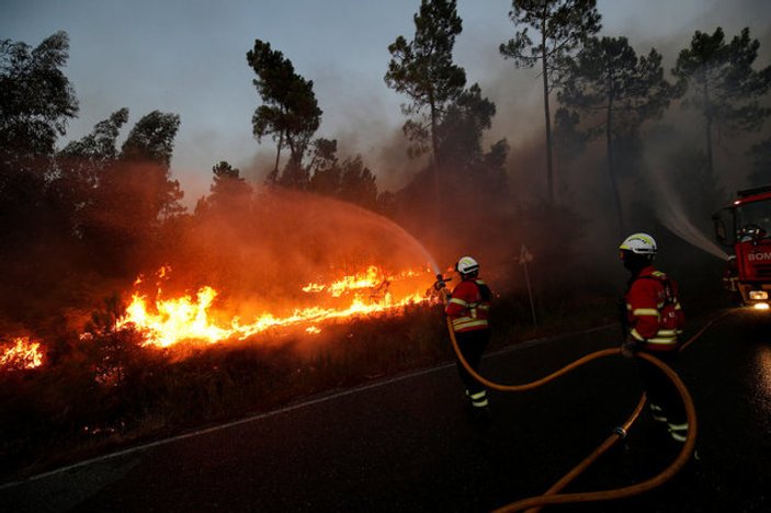 Portekiz yangınlar nedeniyle afet durumuna geçti
