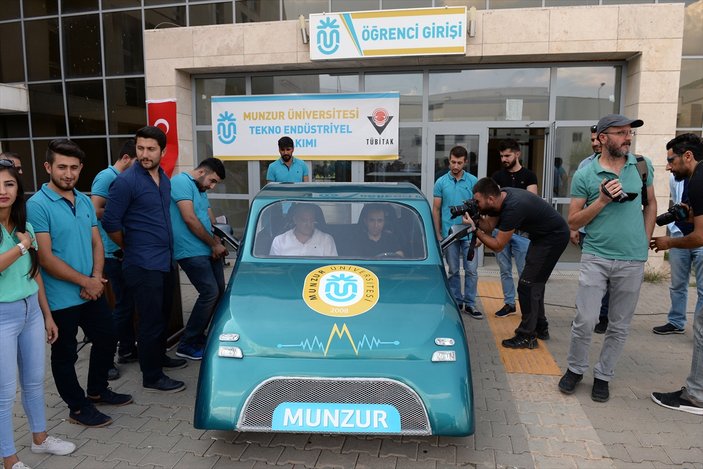 Tunceli'de öğrencilerden tek şarjla 130 km giden araç