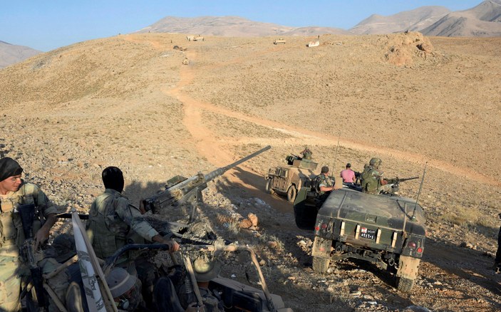Lübnan ordusundan DEAŞ'a karşı operasyon