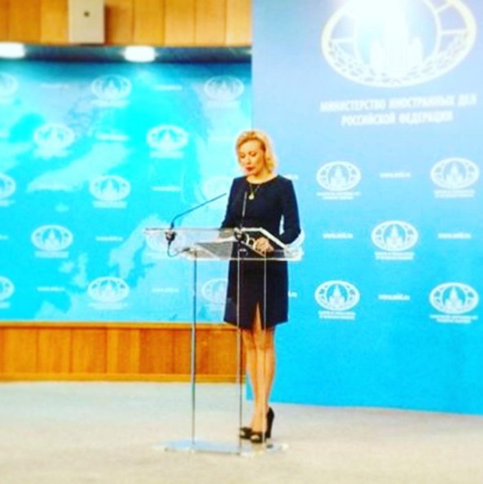 Rus Sözcü Zaharova'dan samimi açıklamalar