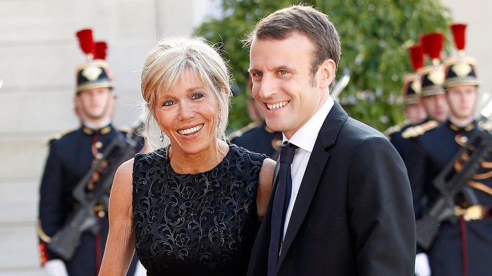 Fransa Macron'un eşine First Lady unvanını verdi