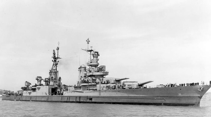 Japonya'nın batırdığı ABD gemisinin enkazı bulundu