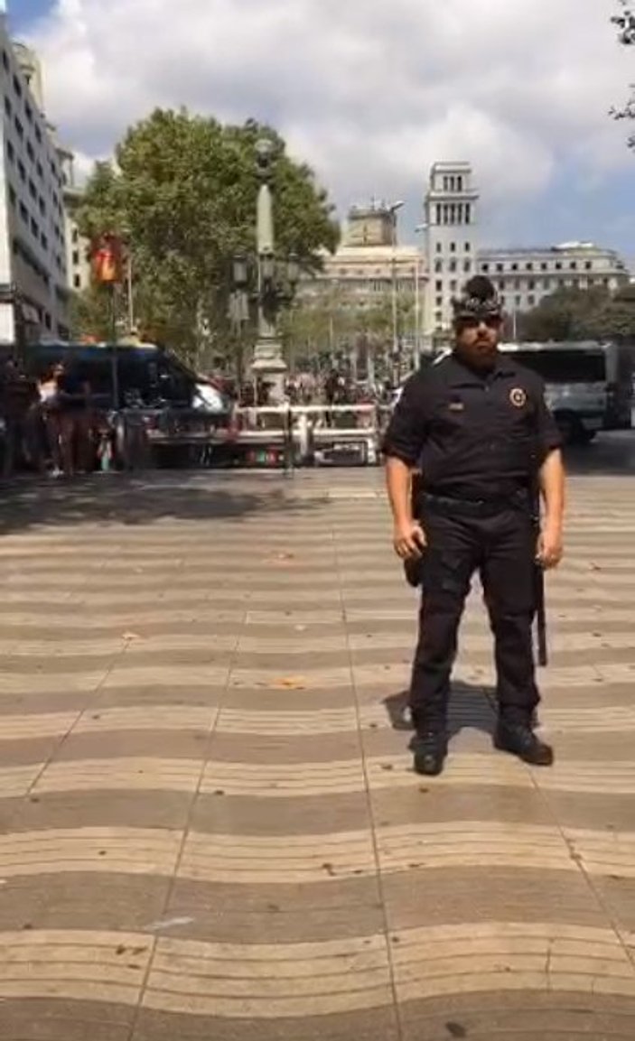 Barselona'da şüpheli paket alarmı