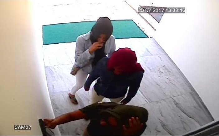 Tel tokayla hırsızlık yapan kadınlar