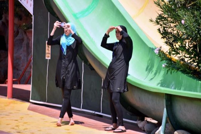 Marmaris'te turizmcilerin Ortadoğulu turist sevinci