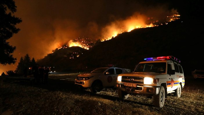 Türkiye'den Gürcistan'a yangınla mücadele desteği