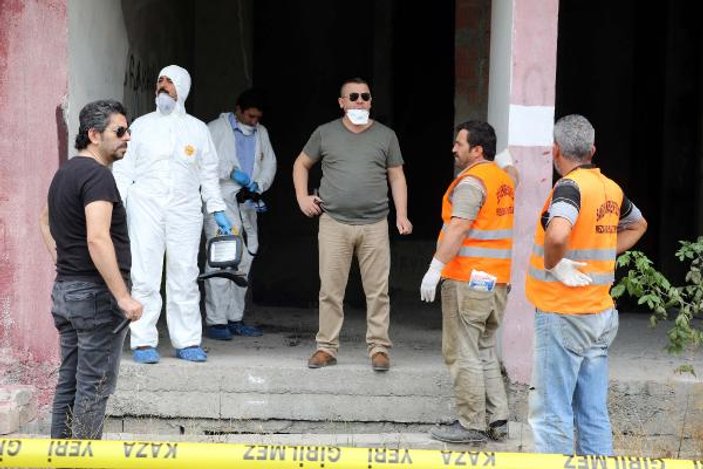 Samsun'da metruk bir binada çürümüş ceset bulundu