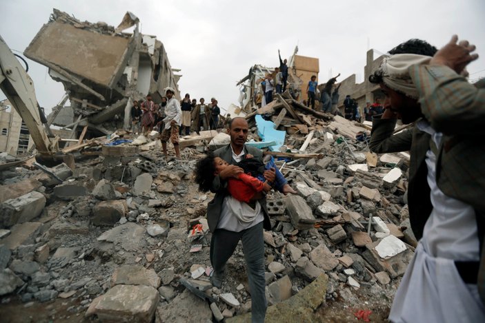 Yemen'de Suudi hava saldırısı