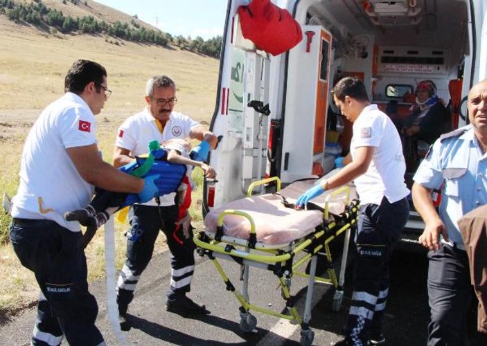 Kırıkkale’de trafik kazası: 5 yaralı