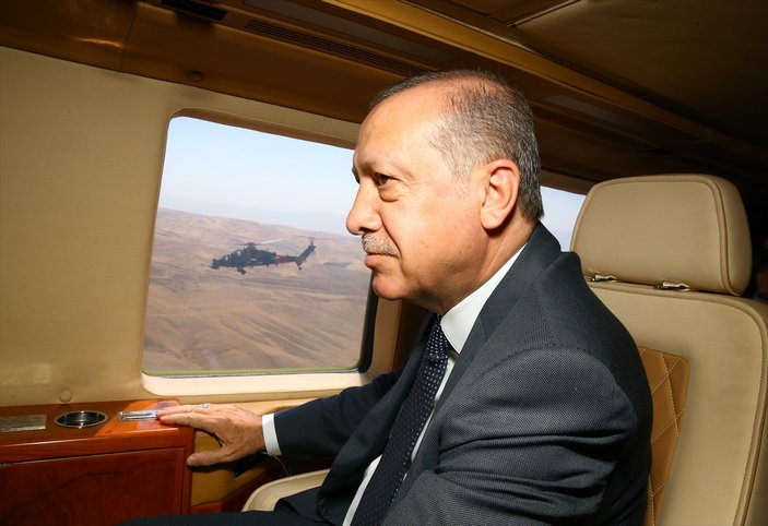Cumhurbaşkanı Erdoğan Malazgirt'te