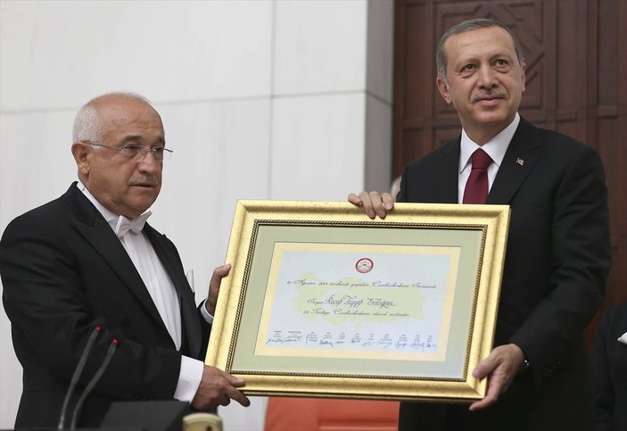 Cumhurbaşkanı Erdoğan'ın görevdeki üçüncü yılı