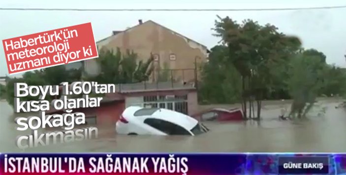 İstanbul'da fırtına: 70 kilonun altındakiler dikkat