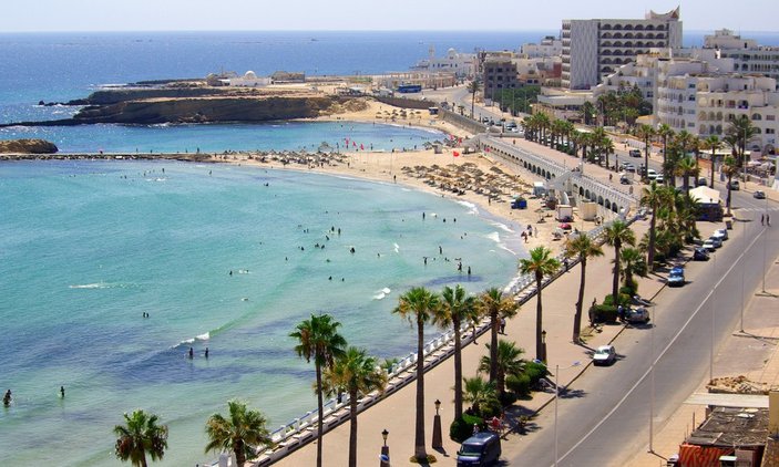 Tunus'ta ilk 8 ayda 4,6 milyon turist ağırlandı