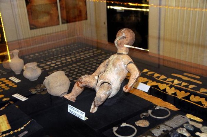 3 bin yıllık kukla bebek, Gaziantep'te sergileniyor