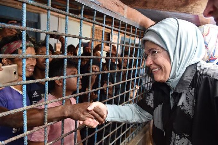 Emine Erdoğan Arakanlı Müslümanlara destek verdi