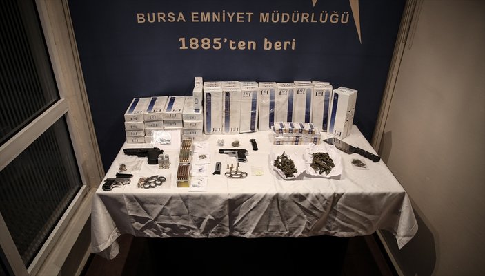 Bursa'da huzur operasyonu: 46 gözaltı