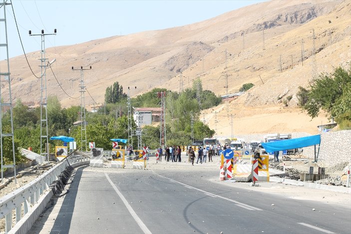 Tunceli'de yola döşenmiş patlayıcı infilak edildi