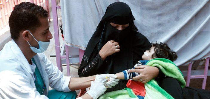 Yemen'deki kolera salgını