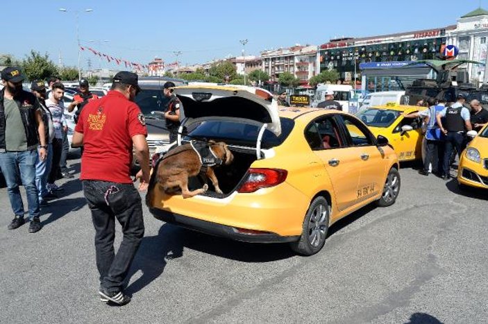 İstanbul'da taksi ve minibüslere denetim