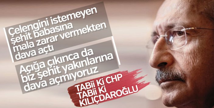 Kılıçdaroğlu'nun dava açtığı şehit yakını ifade verdi