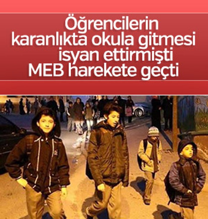 İstanbul'da okul saatlerinde ayarlama