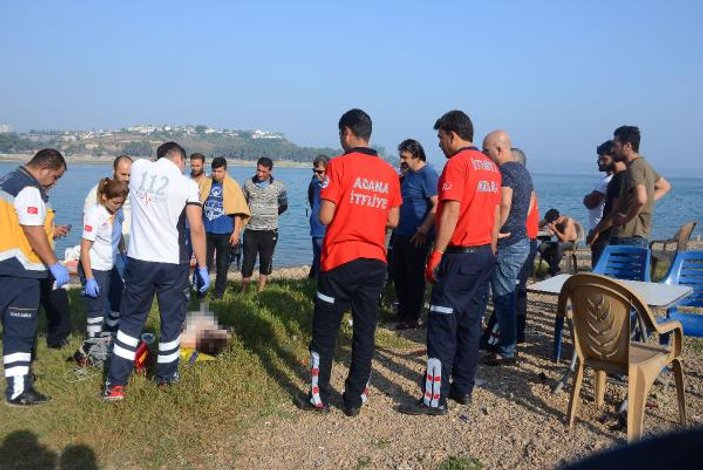 Arkadaşlarıyla Seyhan Baraj Gölü'ne giren genç boğuldu