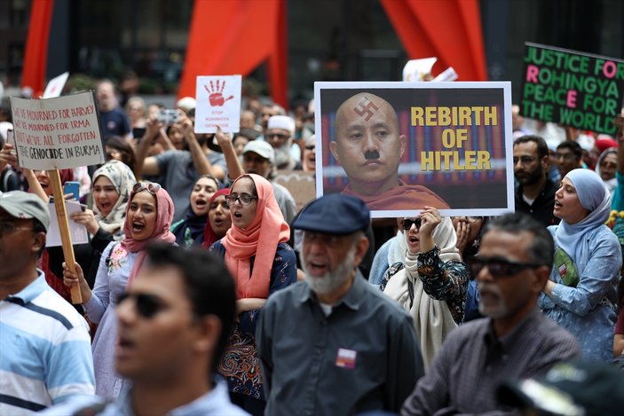 Müslümanlar Arakan için Chicago'da toplandı