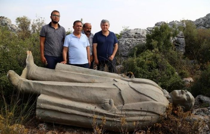 CHP ormanlık alana atılan Atatürk heykelini araştırıyor