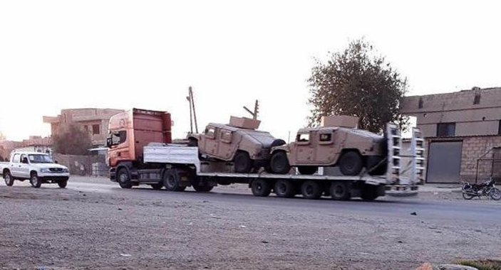 ABD'den PKK/PYD'ye zırhlı araç sevkiyatı