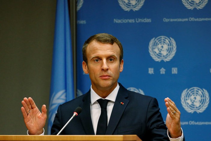 Fransa Cumhurbaşkanı Macron: Düşmanım Esed değil DEAŞ